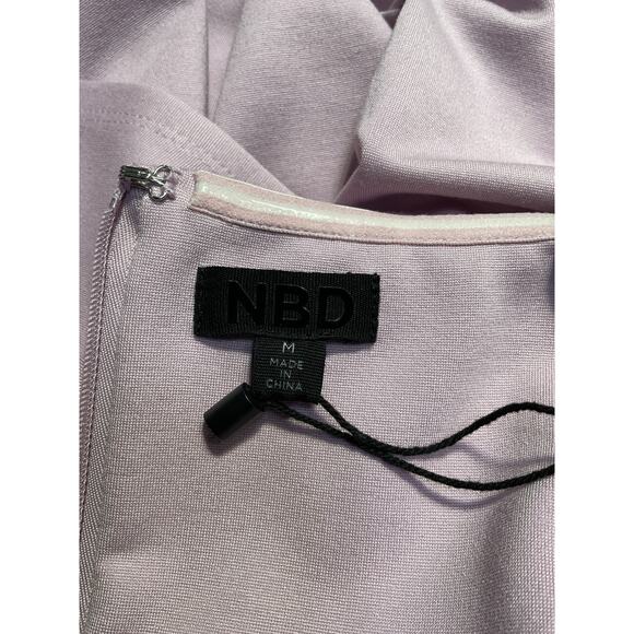 Nbd 'Dream' Purple Rayon Gown Size M - Picture 4 of 5